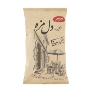 چیپس دل مزه فلفل سیاه مزمز – 90 گرم