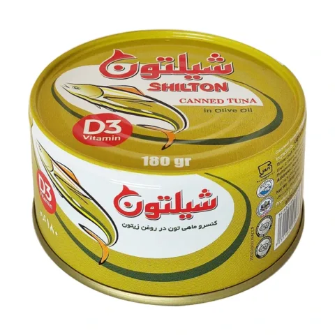 کنسرو ماهی تون در روغن زیتون شیلتون – 180 گرم