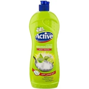 اکتیو مایع ظرفشویی گلیسیرین سبز 750 گرم