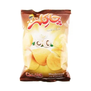 چیپس قارچ و خامه چاکلز – 90 گرم