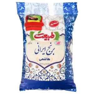 برنج ایرانی هاشمی درجه یک طبیعت 4.5 کیلوگرمی