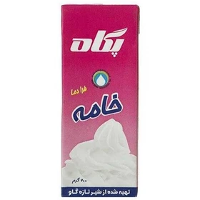 خامه صبحانه ۳۰٪ چربی پگاه ۲۰۰ گرم