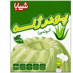 شیبابا پودر ژله الوئه ورا