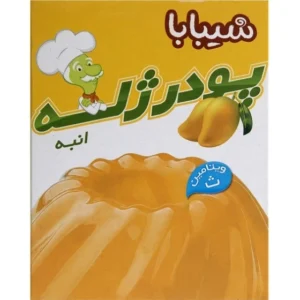 سن ایج شیبابا پودر ژله انبه ۱۰۰ گرمی