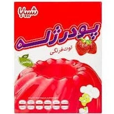 سن ایچ شیبابا پودر ژله توت فرنگی ۱۰۰ گرمی