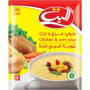 سوپ مرغ و ذرت ۶۵ گرمی الیت