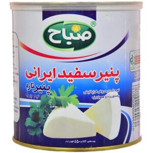 صباح پنیر سفید ایرانی قوطی کلیددار ۴۵۰ گرمی