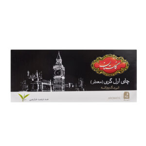 چای تی بگ ارل گری معطر گلستان 25عددی