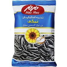 تخمه آفتابگردان نمکی مزمز مقدار 105 گرم