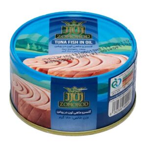 تن ماهی در روغن گیاهی زمرد ۱۸۰ گرم