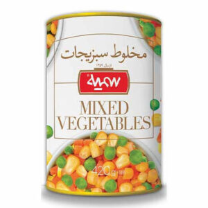 سمیه کنسرو مخلوط سبزیجات