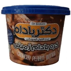 دکتر بادام کره ی بادام زمینی ۲۲۰ گرمی شکلاتی