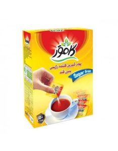 کامور پودر شیرین کننده رژیمی بدون قند ۵۰ ساشه