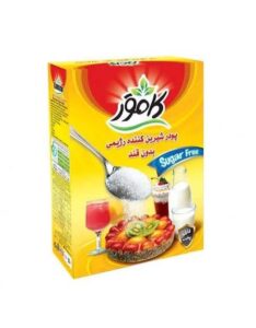کامور پودر شیرین کننده ی رژیمی بدون قند ۲۰۰ گرمی
