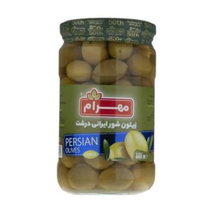 مهرام زیتون شور ایرانی درشت ۶۸۰ گرمی