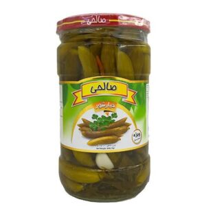 صالحی شیشه ی خیارشور ممتازه ۷۰۰ گرمی