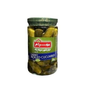 مهرام خیارشور درجه یک ۶۵۰ گرمی