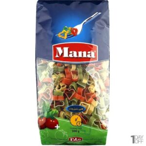 مانا پاستا قلبی سبزیجات ۵۰۰ گرمی