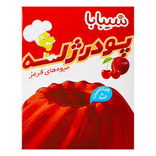 شیبابا پودر ژله میوه قرمز
