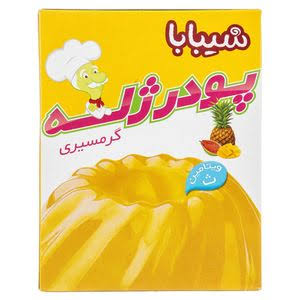 شیبابا پودر ژله گرمسیری