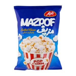 مزمز پاپ کورن کلاسیک نمکی ۶۰ گرمی