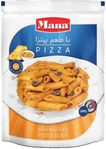 پاستا نیمه آماده پیتزایی مانا 145 گرم