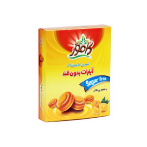 آبنبات رژیمی با طعم پرتقال کامور