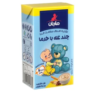 ماجان غذای کودک چندغله با خرما و شیر 135g