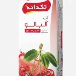 آبمیوه پاکتی آلبالو تکدانه 200 سی سی