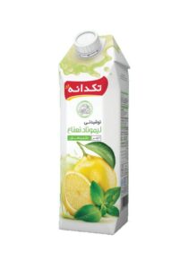 آبمیوه پاکتی لیموناد نعناع تکدانه 1 لیتری