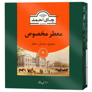 چای تی بگ معطر مخصوص احمد 100 عددی