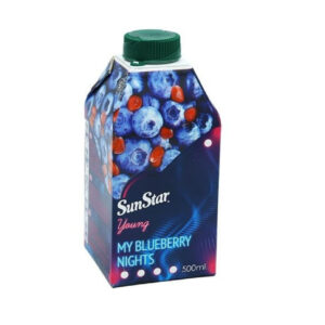 آبمیوه یانگ بلوبری انار سان استار -500 میلی لیتر