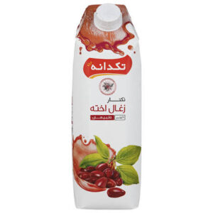 آبمیوه پاکتی زغال اخته تکدانه 1 لیتری