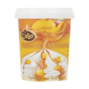 بستنی پریما سمفونی وانیل و انبه میهن – 350 گرم